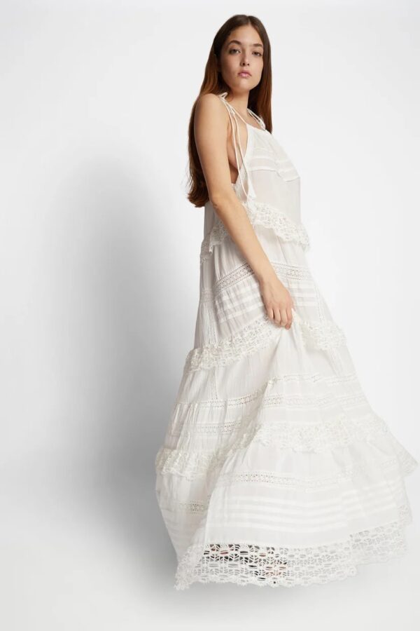 FUENTA DRESS, white - Image 3