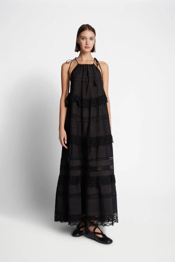 FUENTA DRESS, black