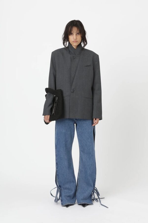 ARIEL BLAZER, anthracite melange - Image 2