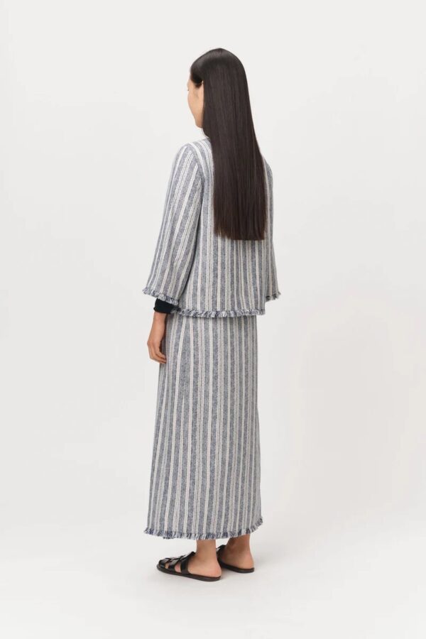 MAE SKIRT, multi blue stripe - Image 2