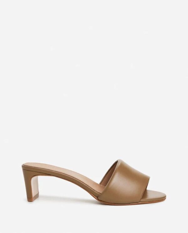 TALLULAH LEATHER SANDALS, olive