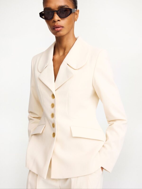 ADRIENNA BLAZER, pearl - Image 2