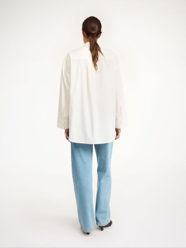 DERRIS ORGANIC COTTON SHIRT, pure white - Image 2