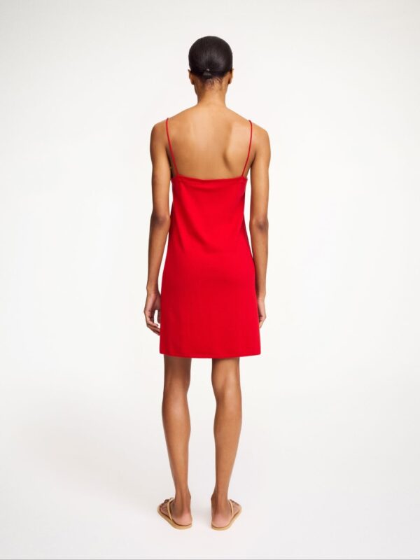 EDELLO MINI DRESS, pompeian red - Image 2