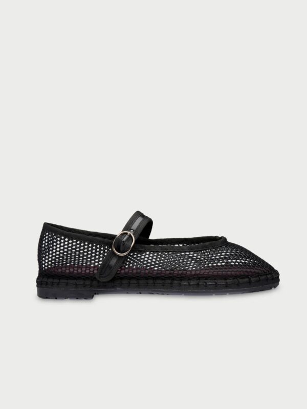 ISABELLA FLATS, black