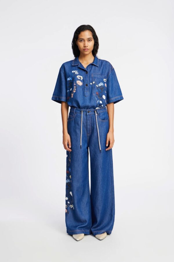 OBEY PANTS, blue