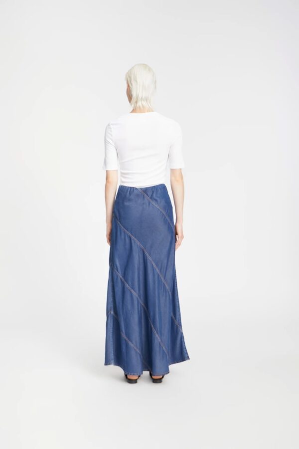 PARSON SKIRT, indigo - Image 3