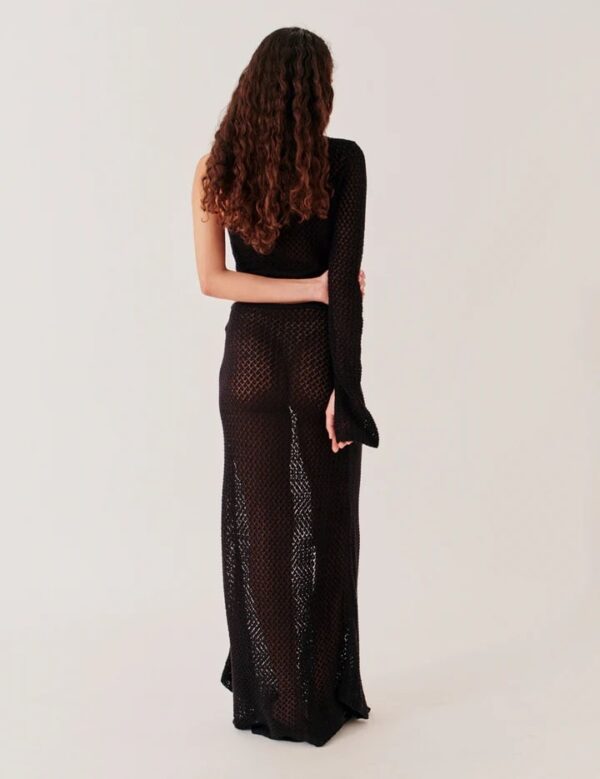 TANZANIA CUT OUT DRESS, black - Image 4