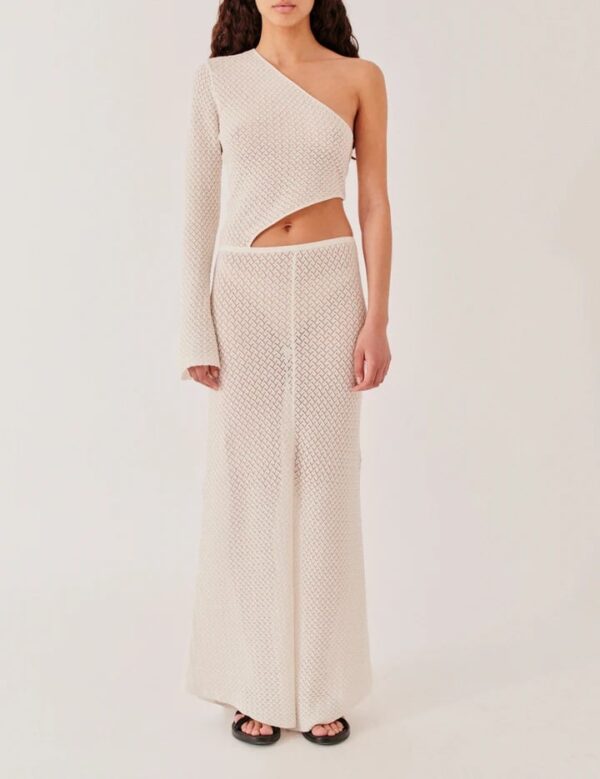 TANZANIA CUT OUT DRESS, cream - Image 2