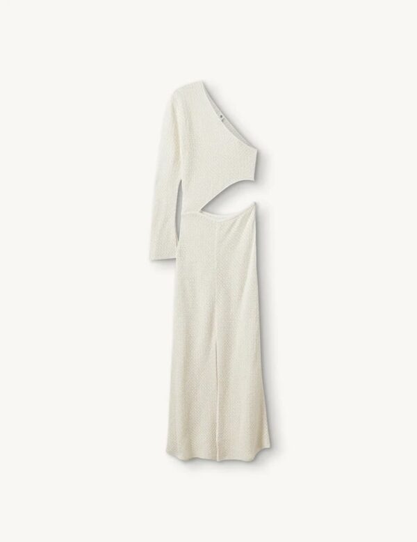 TANZANIA CUT OUT DRESS, cream