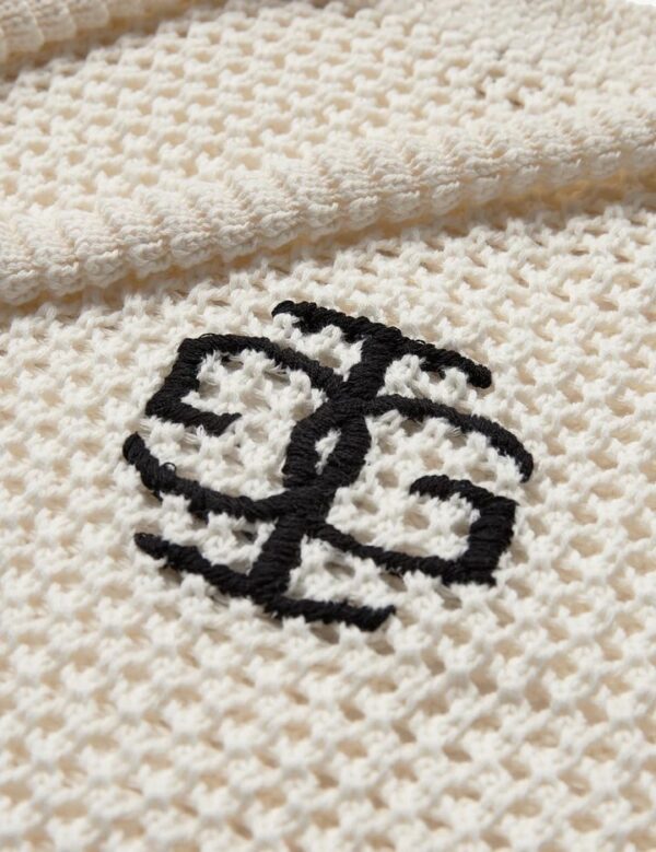 ST. TROPEZ CROCHET LOGO BAG CREAM, cream - Image 2