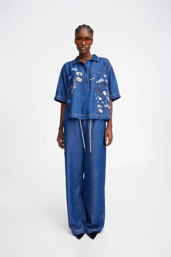 PHOR TOP, blue
