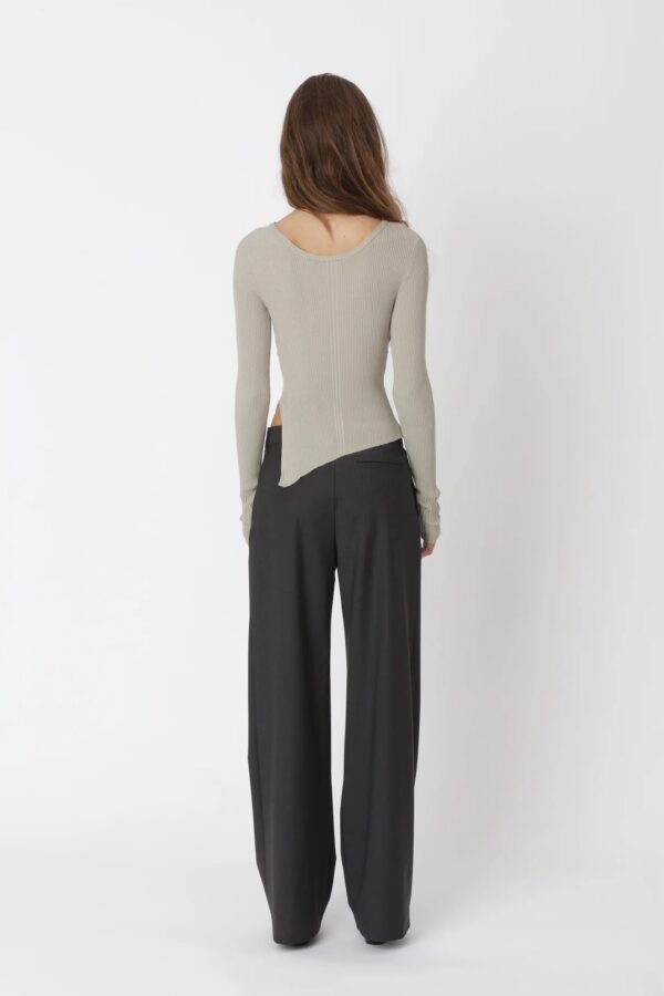 ADA KNIT SHIRT, london fog - Image 3