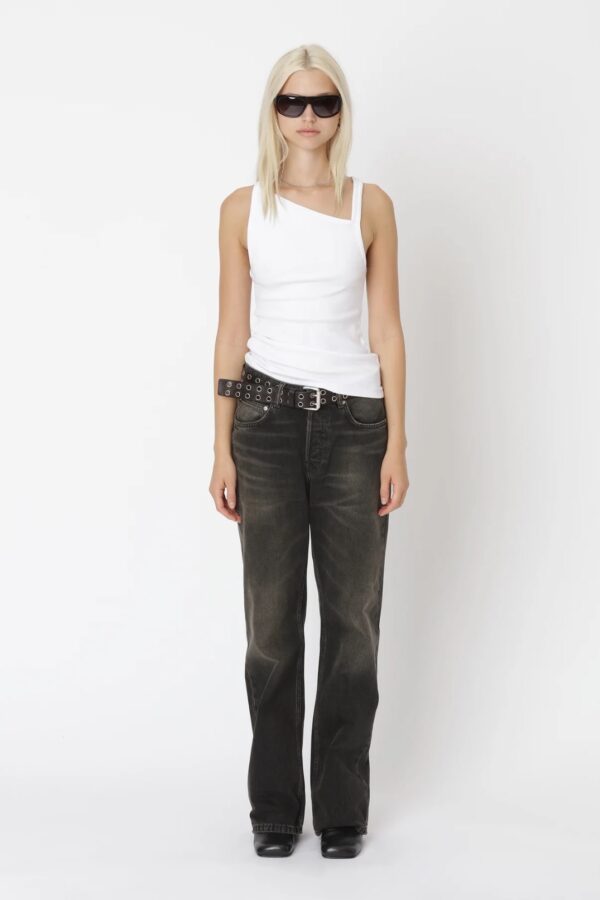 AMI TOP, bright white