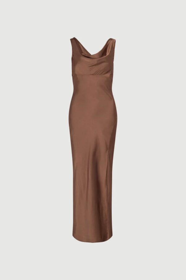 CAMERON DRESS, mocca