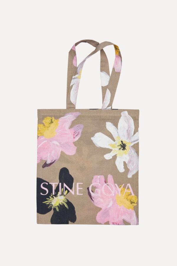 COTTON TOTE, wild flower