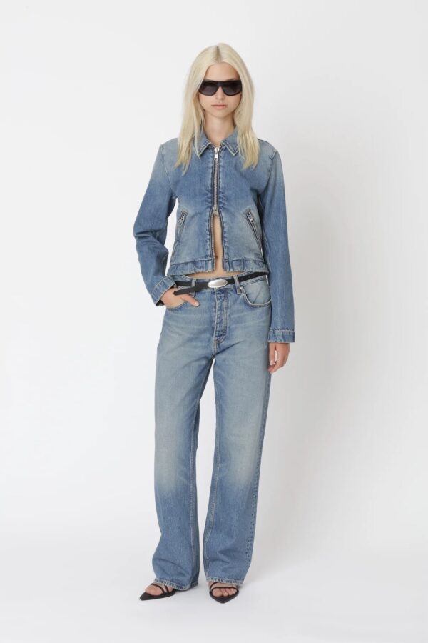 DALIA 80S JACKET, light blue