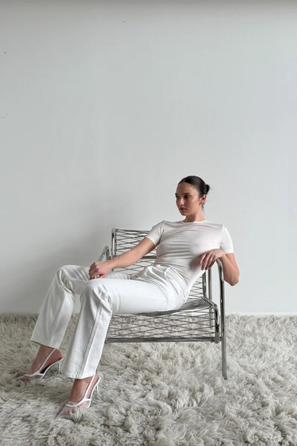 VIDDA T-SHIRT, cream - Image 3