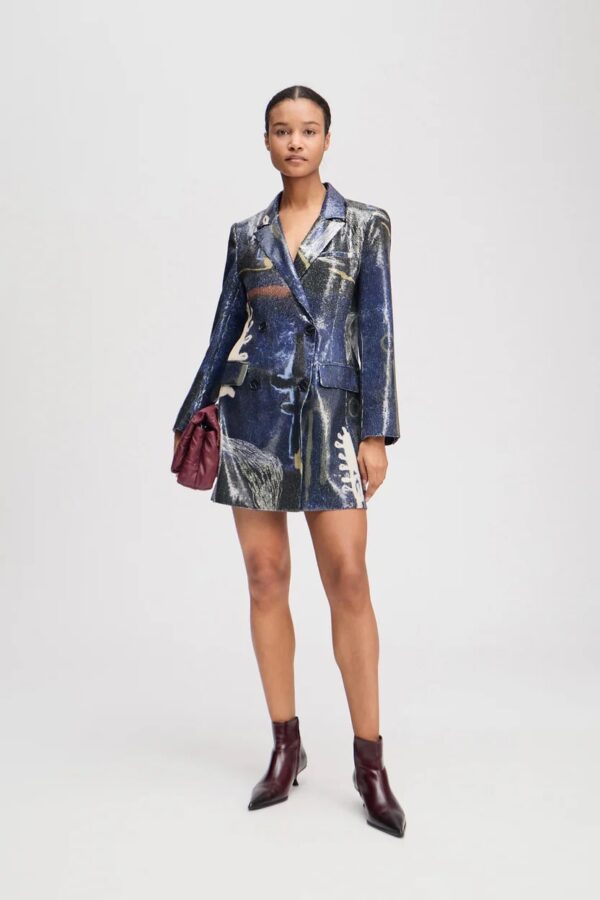 LAURELEE BLAZER, navy