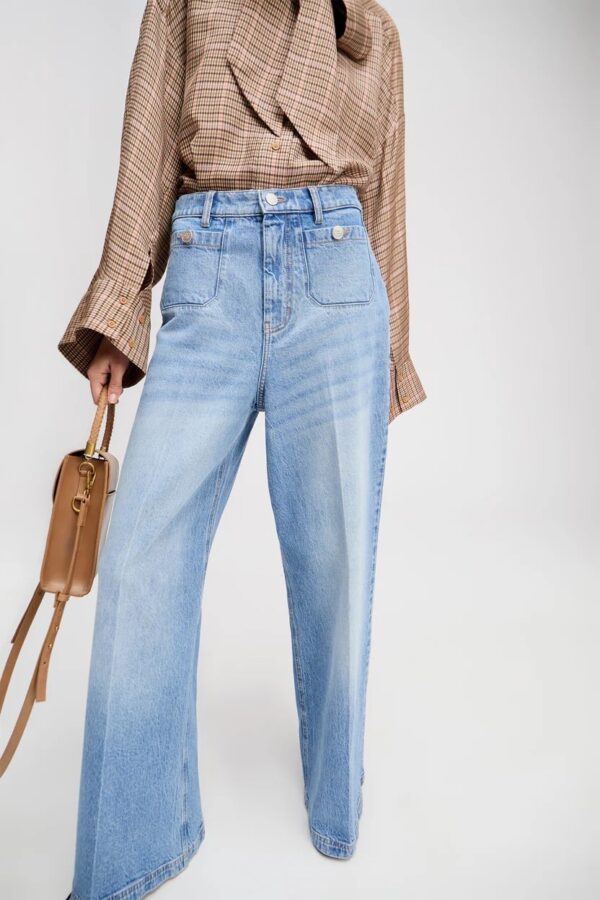 LODWAR PANTS, light blue - Image 2