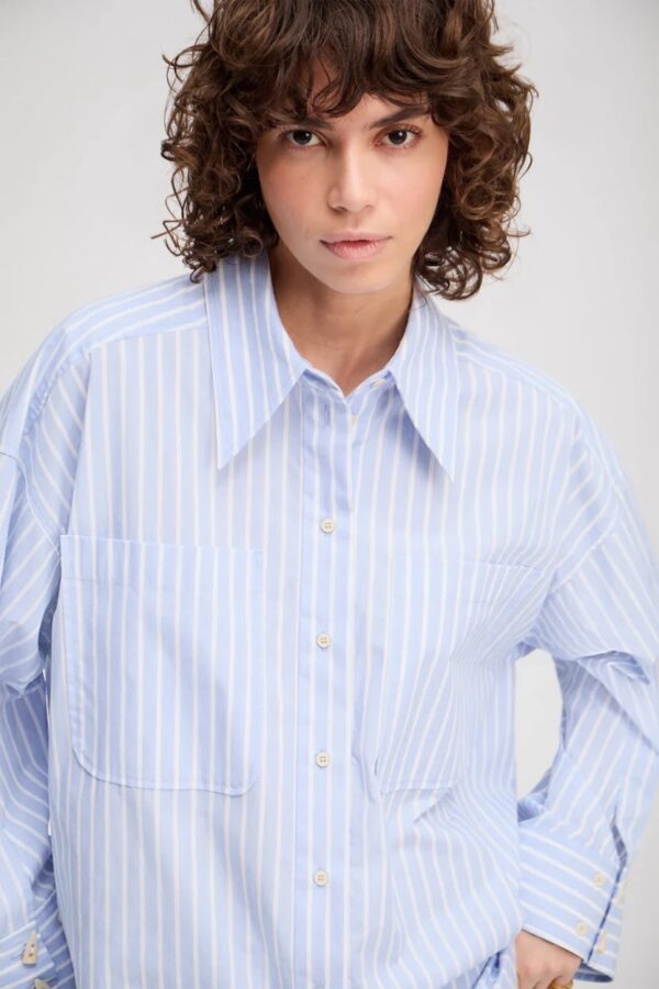 LYNNE TOP, light blue - Image 2