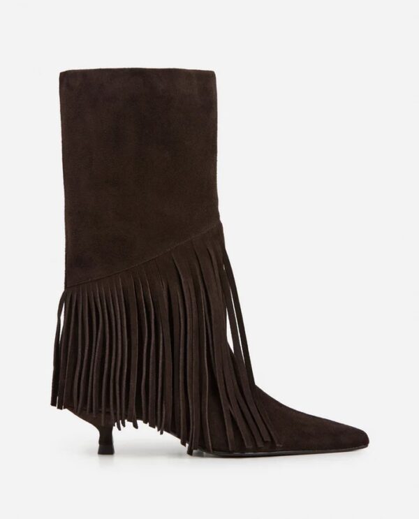 NICK SUEDE BOOTS, chocolate