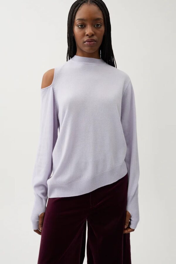 ACER KNITTED SWEATER, light lavender - Image 2