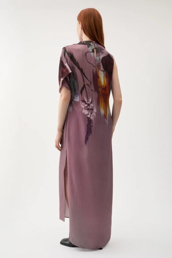 ALANA FLOWER DRESS, moonscape purple - Image 2