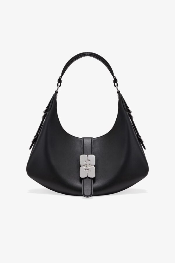 KAT BAG SMALL, black/silver