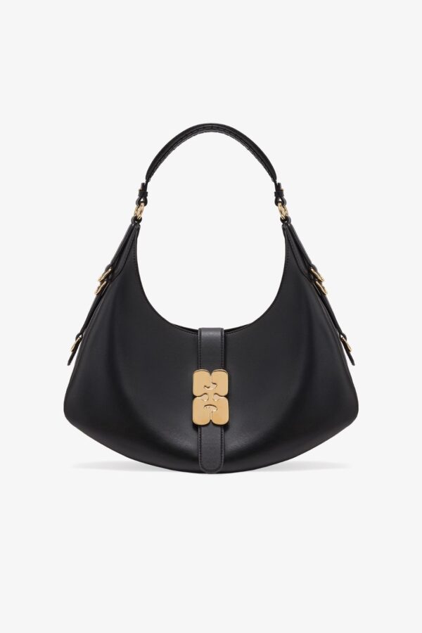 KAT BAG SMALL, black/gold