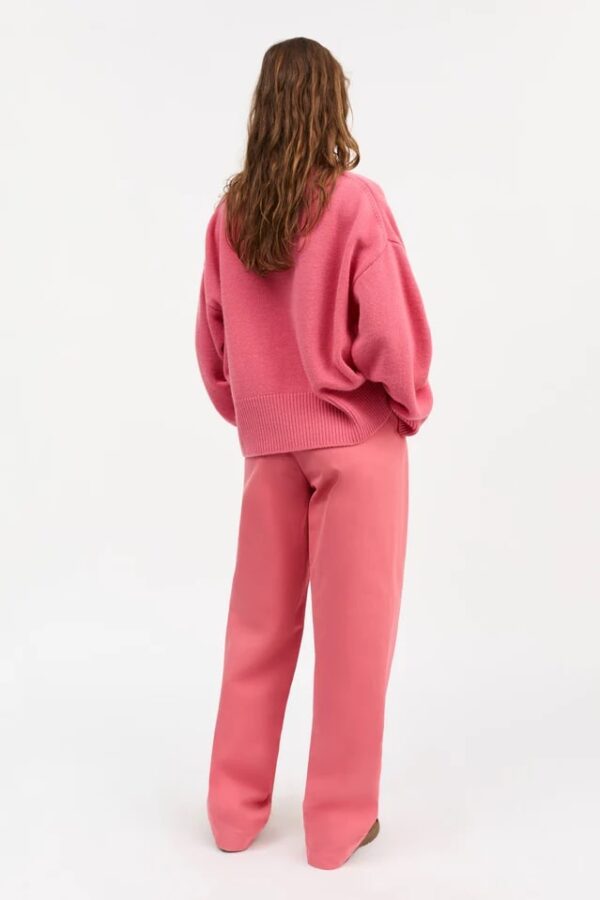 DEAN V-NECK JUMPER, hot pink - Image 2