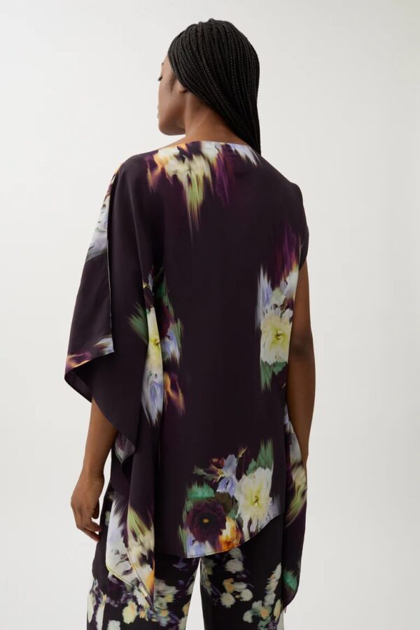 ELLA BAROQUE BLOUSE, gardenia lavender - Image 3