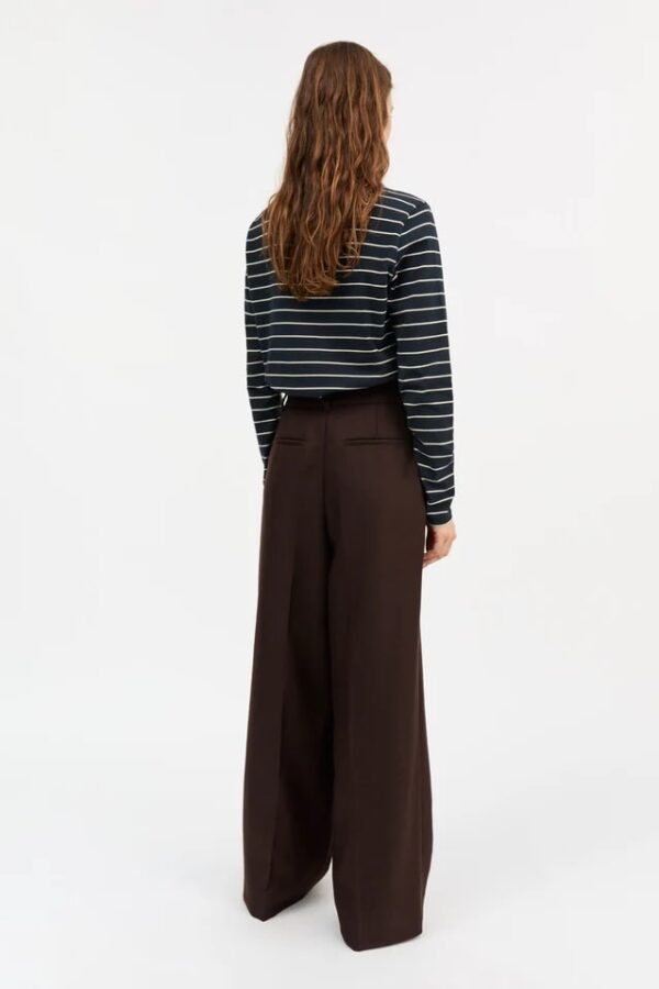 EMMERSON TROUSERS, dark brown - Image 3