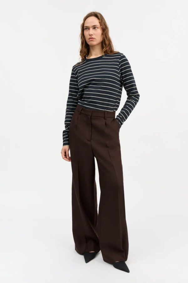 EMMERSON TROUSERS, dark brown