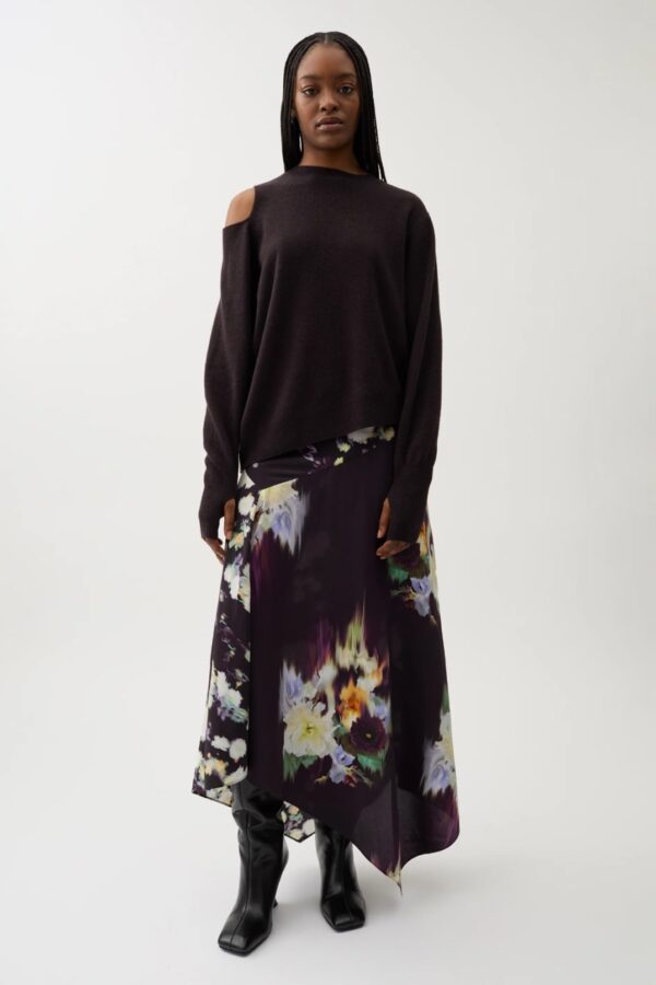ACER KNITTED SWEATER, chocolate torte