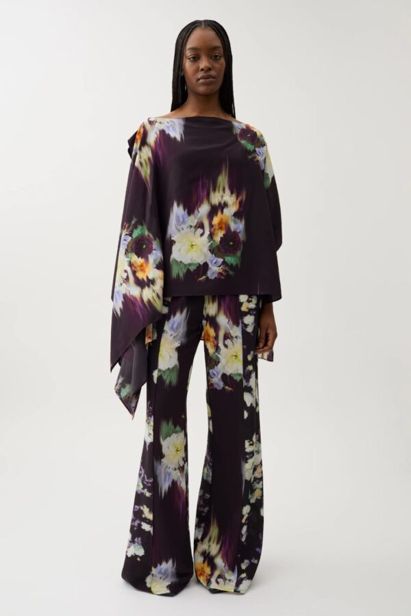 ELLA BAROQUE BLOUSE, gardenia lavender