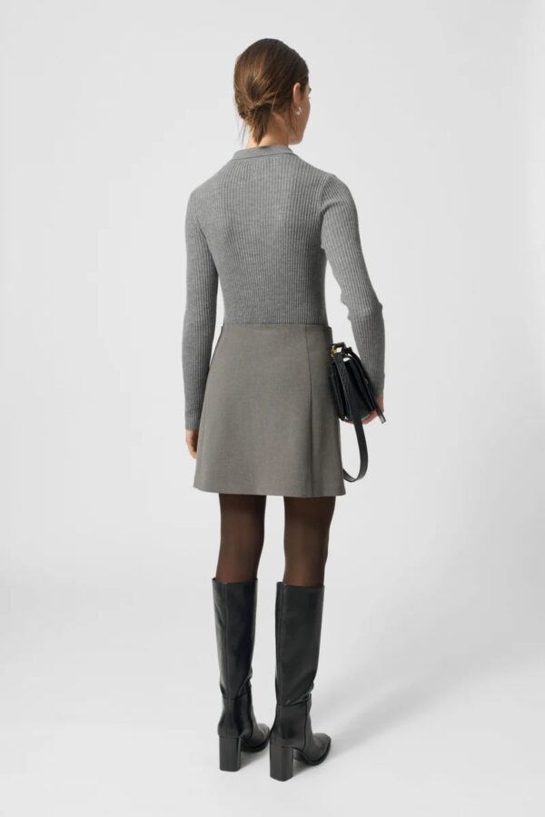 GENNA SKIRT, dark grey - Image 2