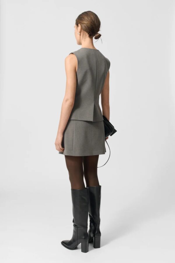 KENDRA VEST, dark grey - Image 2