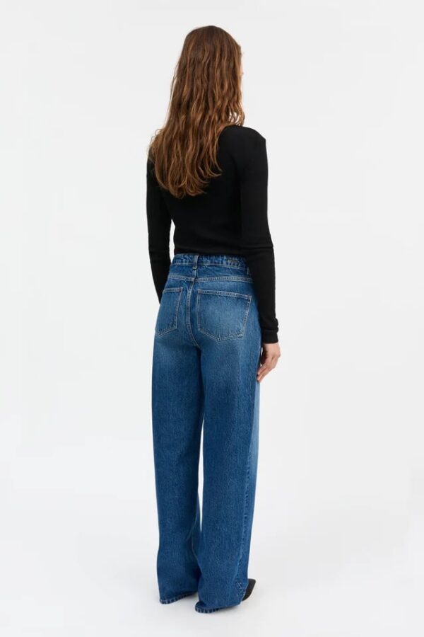 MADDY STRAIGHT JEANS, vintage washed blue - Image 3