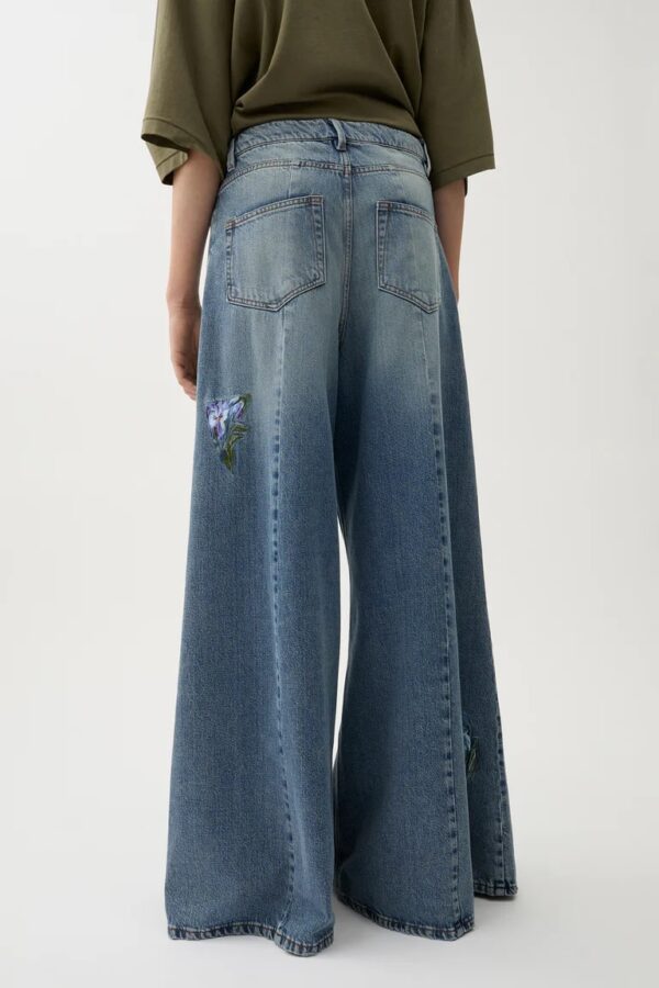 MAJA EMBROIDERY DENIM, indigo - Image 3