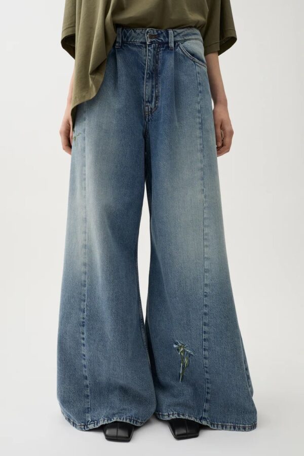 MAJA EMBROIDERY DENIM, indigo - Image 2