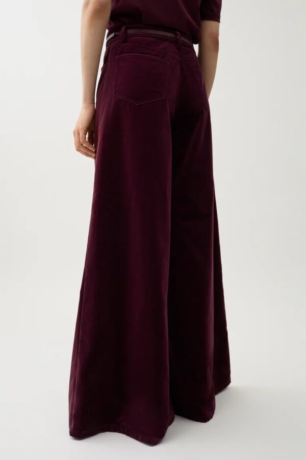MAJA VELVET PANTS, winetasting - Image 3
