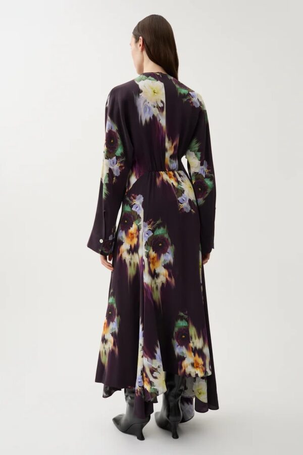PETRA BAROQUE DRESS, gardenia lavender - Image 2