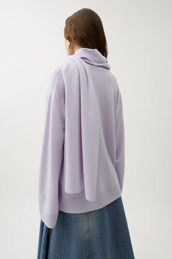 PHLOX KNITTED SWEATER, light lavender - Image 3