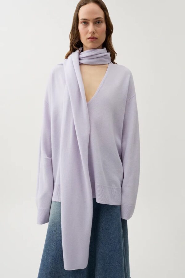 PHLOX KNITTED SWEATER, light lavender - Image 2