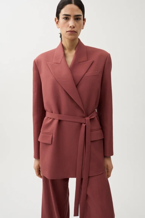 STAND FLUID BLAZER, rust - Image 2