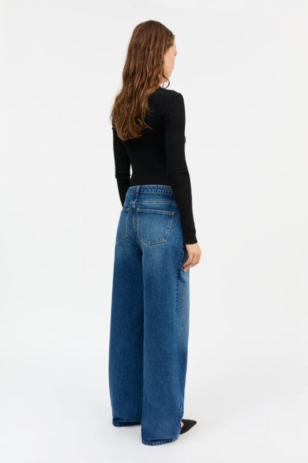 WILLOW WIDE JEANS, vintage washed blue - Image 3