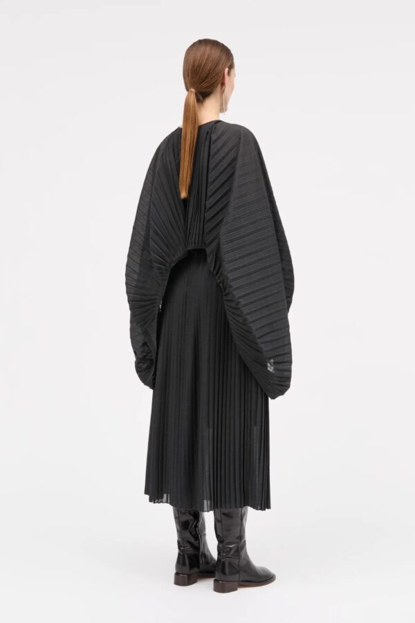 NADJA-ATELIER SKIRT, dark grey melange - Image 2