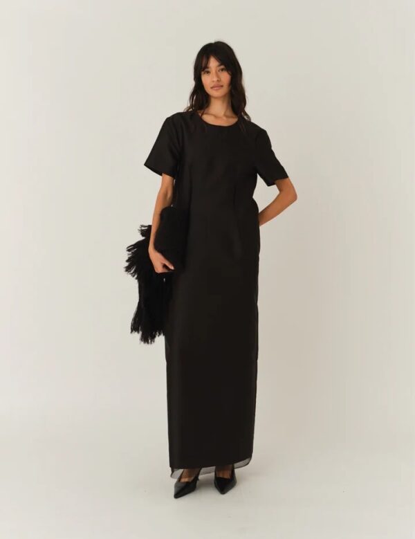 UMAMI TEE DRESS, black