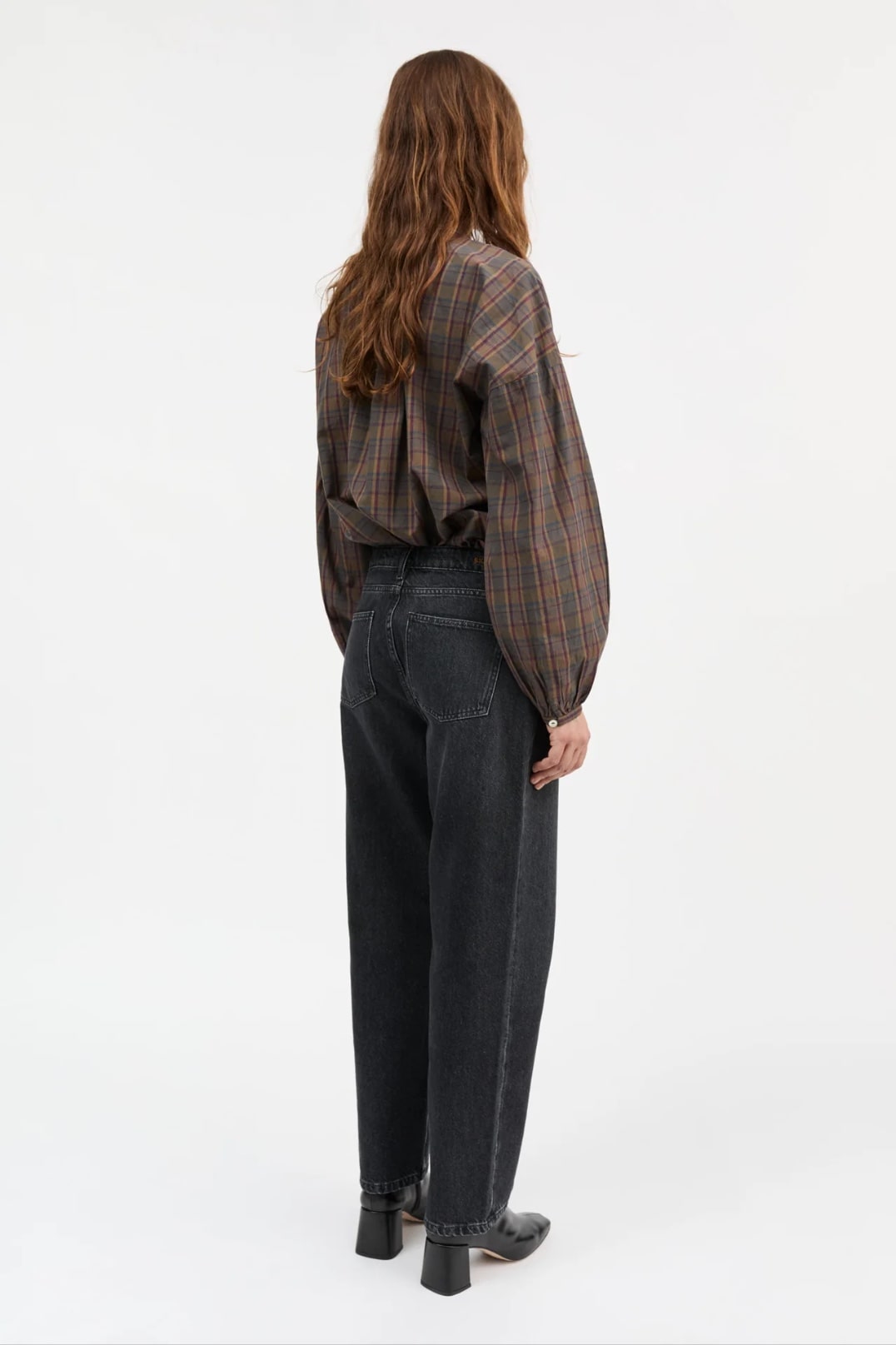 CILLA SHIRT, green/red check - Image 3